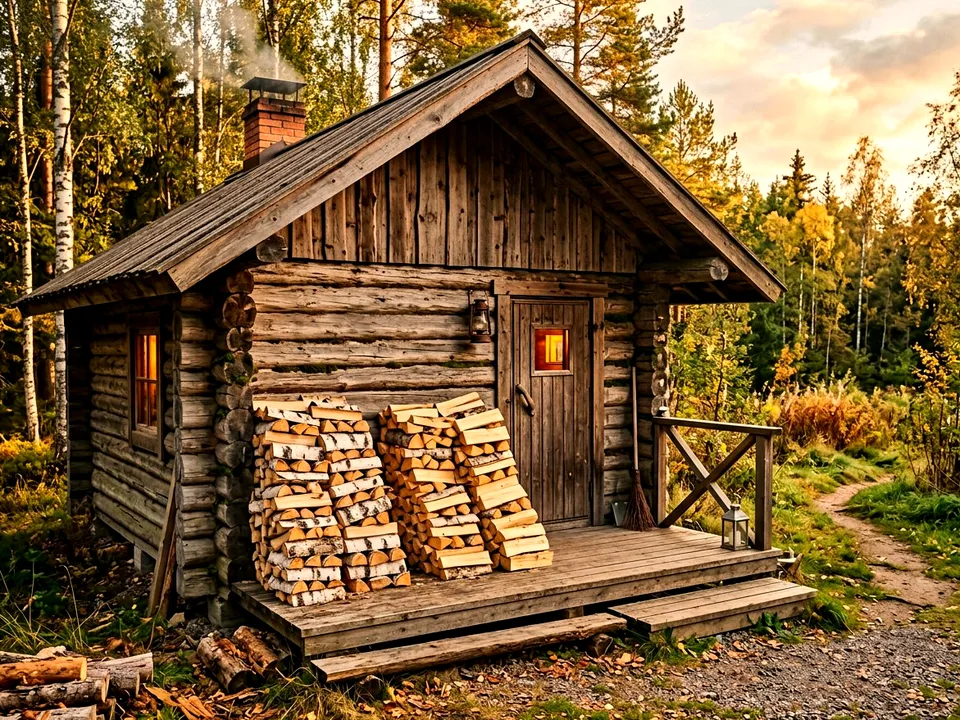 Круговая поленница holzhausen, Киров, улица Речная, 7